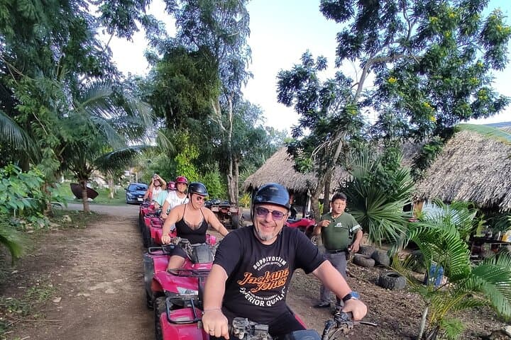 Cozumel ATV Tour & Beach Break — Jungle, Cenote & Beach Day Trip photo 2