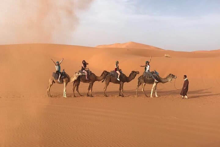3-Day Merzouga Desert Experience: Camel Trek & Luxury Sahara Camp from Errachidia