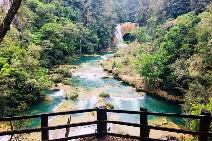 El Salto Turquoise Waterfall & Pomoná Maya Ruins Day Trip from Palenque photo 3