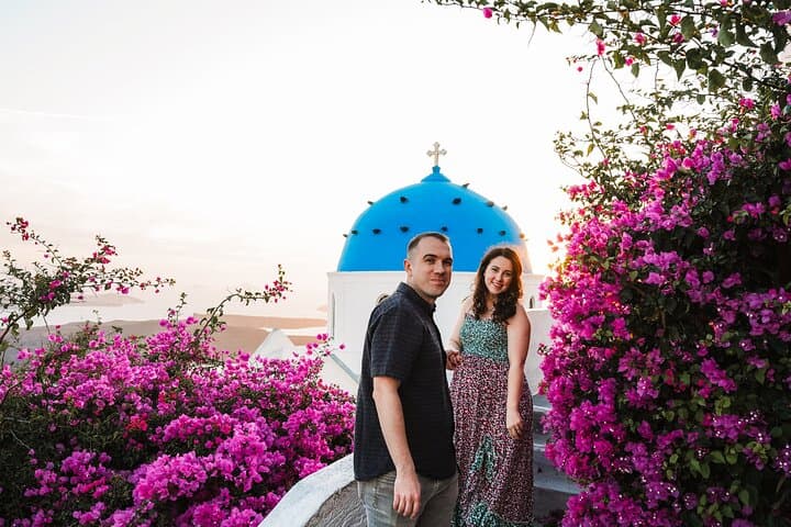 Santorini Photo Shoot and Local Caldera Walk: Imerovigli & Blue Domes photo 5