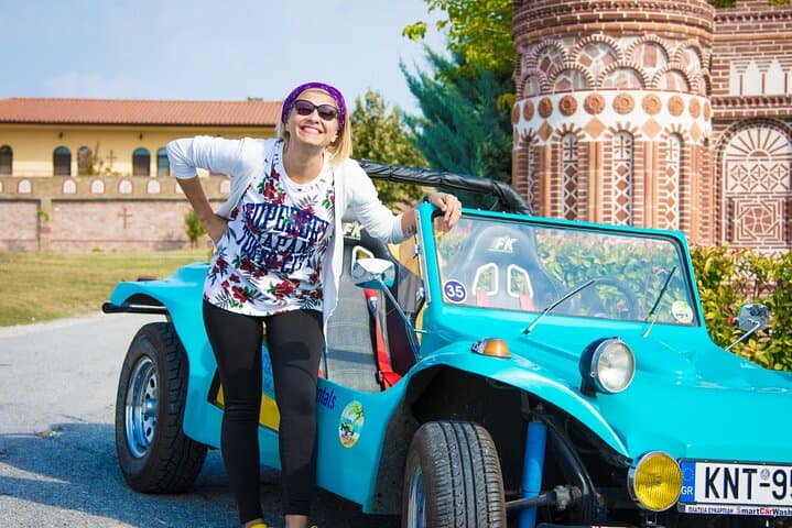 Buggy Safari Discover Olympus from Paralia Katerinis: Waterfalls, Monastery & Beach