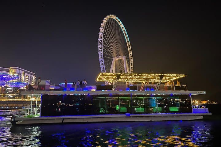 1-Hour Scenic Houseboat Cruise to Ain Dubai from Dubai Marina photo 2