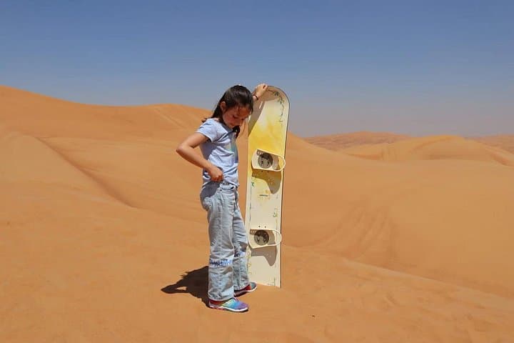 Private Morning Dubai Desert Safari: Luxury Dune Drive, Camel Ride & Sandboarding photo 2