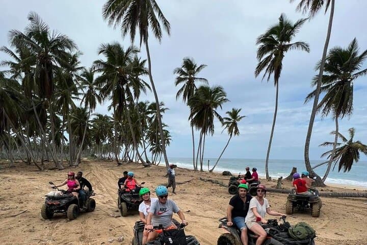 Punta Cana 4x4 Adventure: Mountains, Emerald Coast & Quad Beach Safari