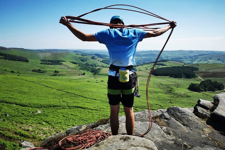 Peak District Rock Climbing Taster Day: Learn to Climb on Gritstone Edges photo 4