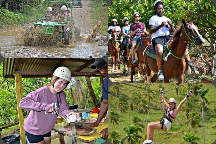 Punta Cana Full-Day Jungle Safari: Zipline, Buggies & Horseback Adventure