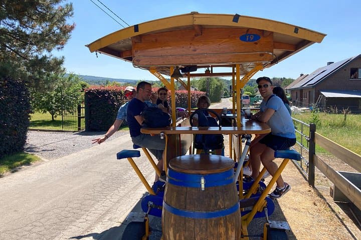 Private Beer Bike Tour on the Ourthe — Hotton Belgian Ardennes Group Ride photo 2