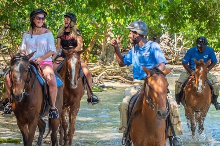 Ride, Swim & Explore Blue Hole: Private Horseback and Waterfall Adventure in Ocho Rios photo 2