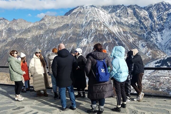 Kazbegi & Gudauri Day Trip from Tbilisi: Gergeti Church, Ananuri & Zhinvali Reservoir photo 6