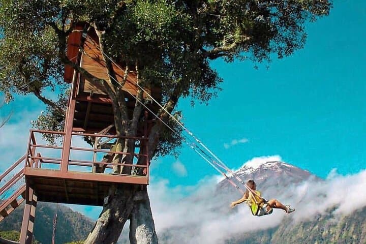 Baños Waterfalls & Tree House Private Tour — El Pailón del Diablo, Manto de la Novia & More