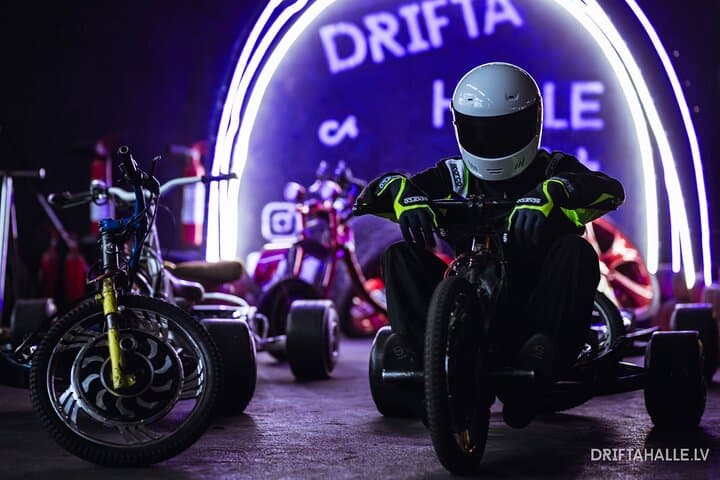 Charge the Corners: Riga's Extreme 20-Minute Drift Trike Experience