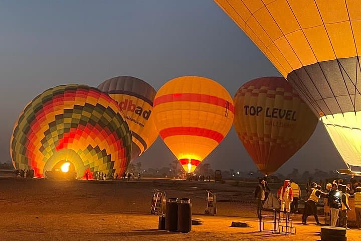 Luxury Luxor Sunrise Hot Air Balloon: VIP Private Flight Over Ancient Thebes photo 2
