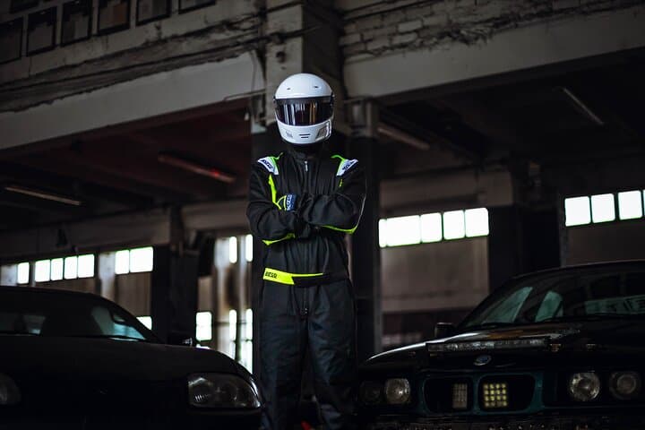 Drift Ride in BMW: Riga Indoor Drift Track Experience photo 5