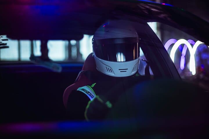 Drift Ride in BMW: Riga Indoor Drift Track Experience photo 2