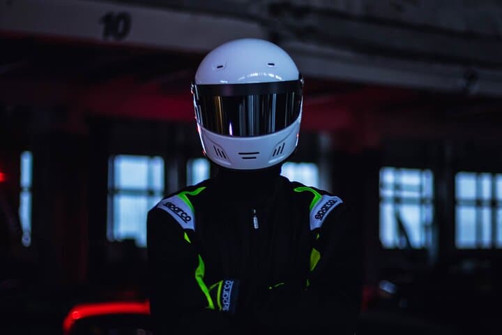 Drift Ride in BMW: Riga Indoor Drift Track Experience photo 6
