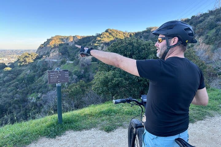 Wild Backside of Griffith Park and LA River Luxury E-Bike Loop