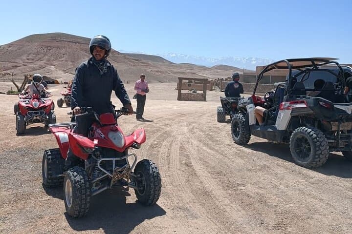 Quad Biking in Agafay Desert: Marrakech Day Tour with Berber Tea photo 4