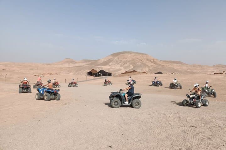 Quad Biking in Agafay Desert: Marrakech Day Tour with Berber Tea photo 5