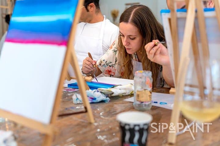 Bristol Sip and Paint Parties: 2-Hour Social Art Class with Materials Included photo 2