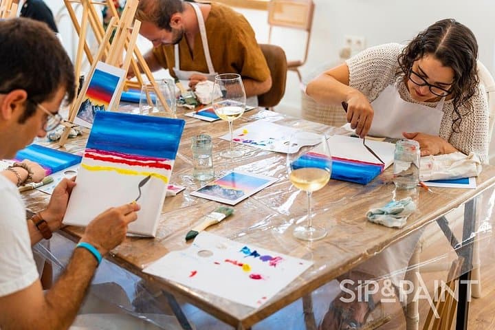 Bristol Sip and Paint Parties: 2-Hour Social Art Class with Materials Included photo 3