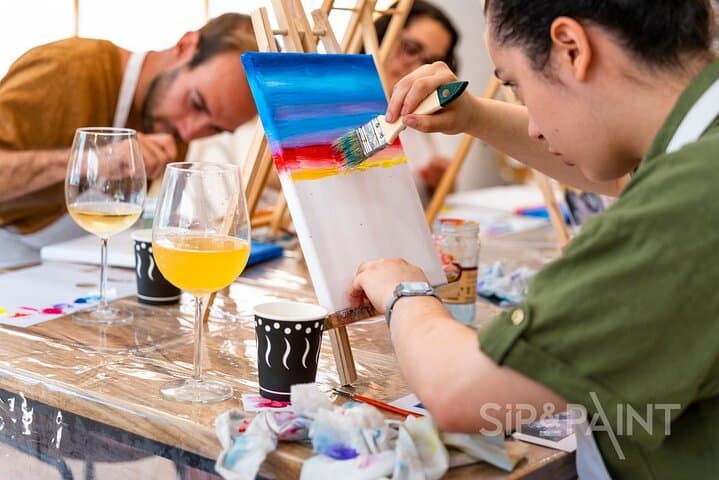 Bristol Sip and Paint Parties: 2-Hour Social Art Class with Materials Included photo 4