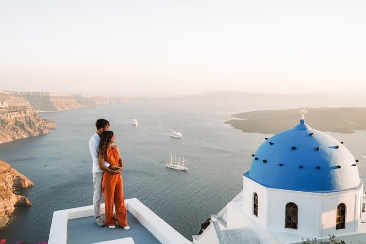 Santorini Photo Shoot and Local Caldera Walk: Imerovigli & Blue Domes photo 2