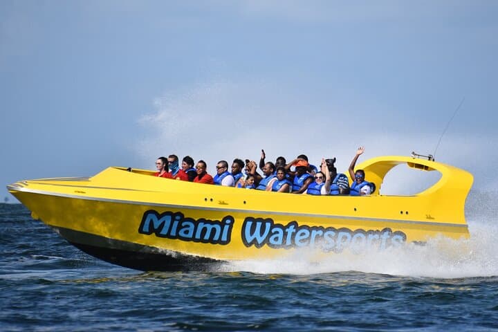 Miami Speed Boat Thrill Ride from Dinner Key Marina