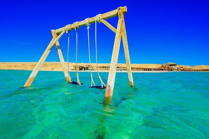 Speedboat to Orange Bay — Hurghada Giftun Island Snorkel Day Trip photo 2