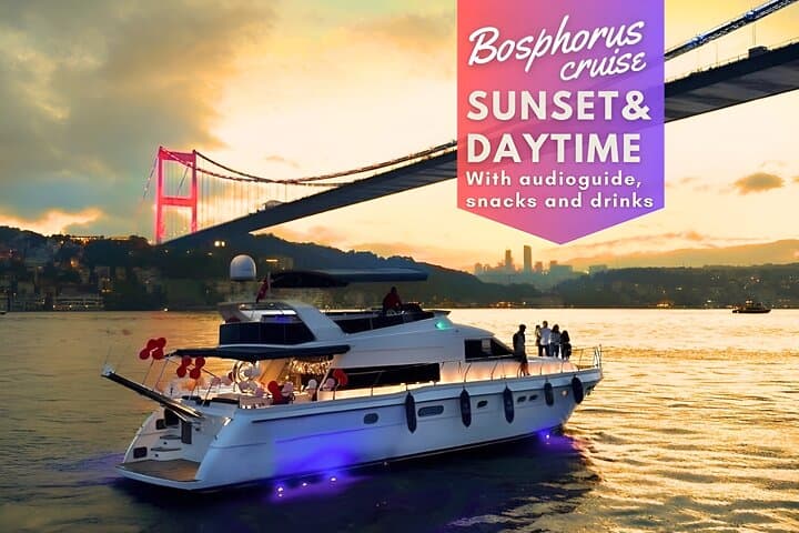Bosphorus Yacht Cruise from Karaköy — 2-Hour Small-Group Sunset or Day Tour