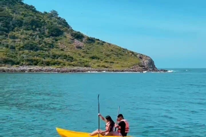 Sail Mazatlán Bay: Private Trimaran to Deer Island for Snorkel, Kayak & Sun photo 3