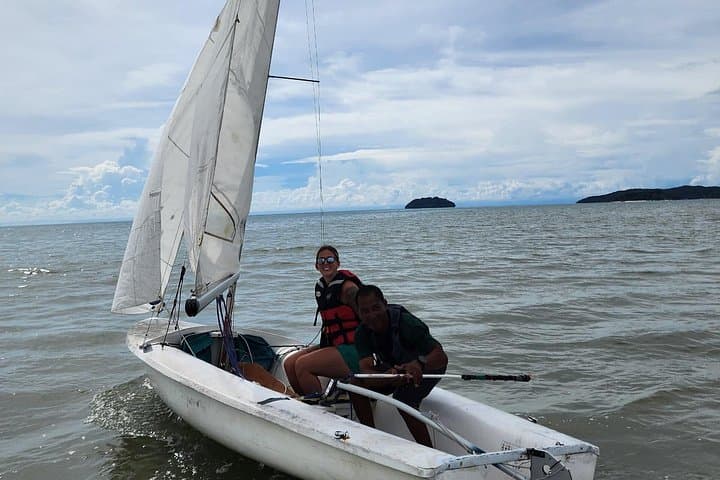 Learn to Sail at Tanjung Aru Beach: 2-Hour 470 Dinghy Coaching in Kota Kinabalu photo 2