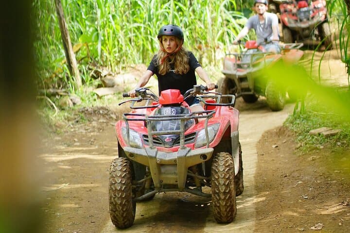 Ubud ATV Quad Bike, Kanto Lampo Waterfall & Ayung River Rafting with Optional Blue Lagoon Snorkel photo 2