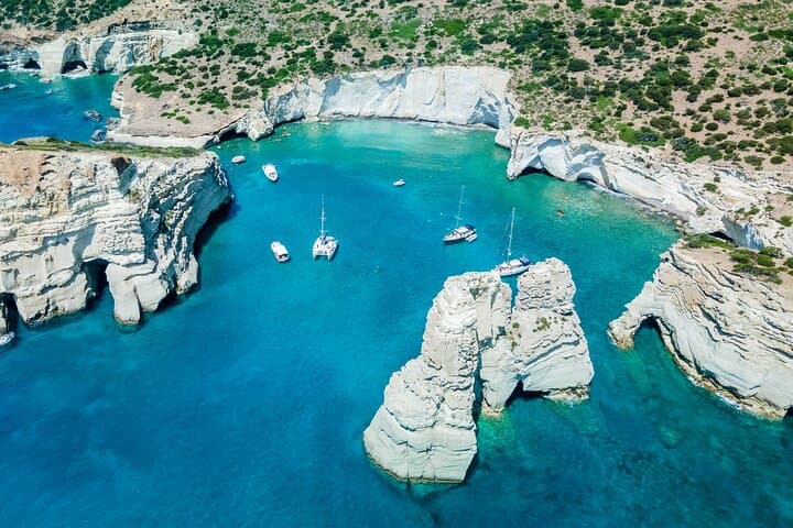 Sailing Milos to Poliegos: Full-Day Catamaran Cruise with BBQ, Snorkel & SUP photo 5