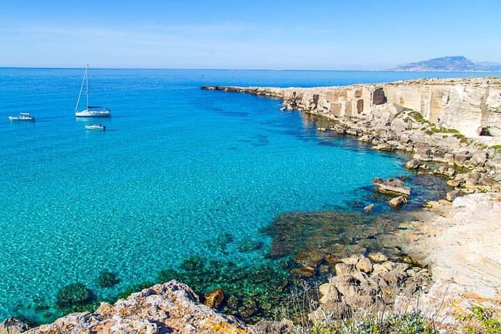 Dinghy Day Trip to Favignana & Levanzo from Trapani — Snorkel, SUP and Hidden Coves photo 2