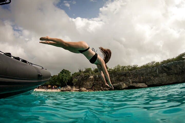 Swim with Turtles and Explore Curacao's Blue Room Cave — Turtle Bay Snorkel Trip photo 6