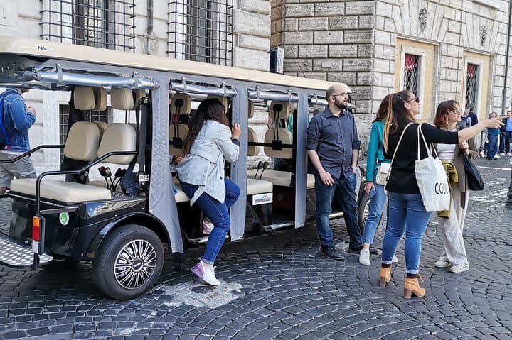 Private Golf Cart Tour Rome: 3-Hour Highlights & Hidden Gems