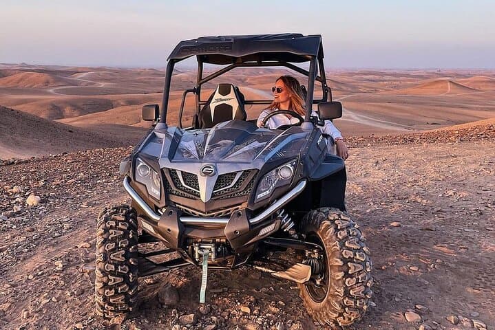 Agafay Desert Buggy Adventure from Marrakech: Off-Road Buggies, Berber Tea & Atlas Views