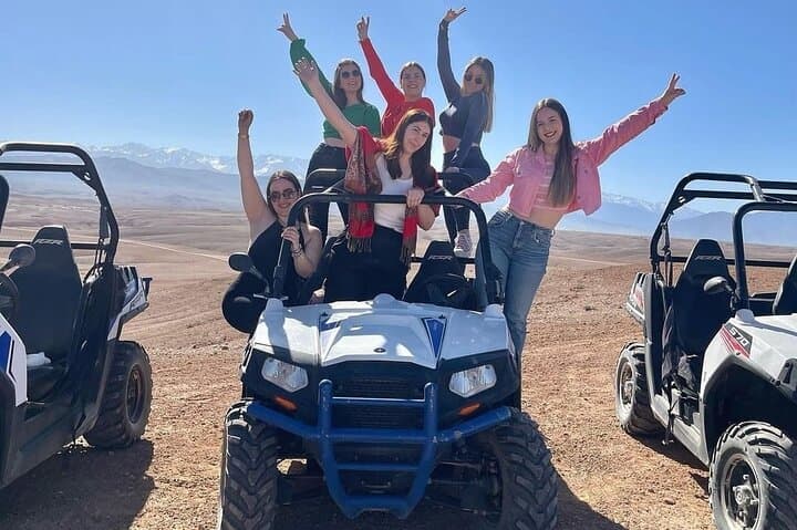 Agafay Desert Buggy Adventure from Marrakech: Off-Road Buggies, Berber Tea & Atlas Views photo 2