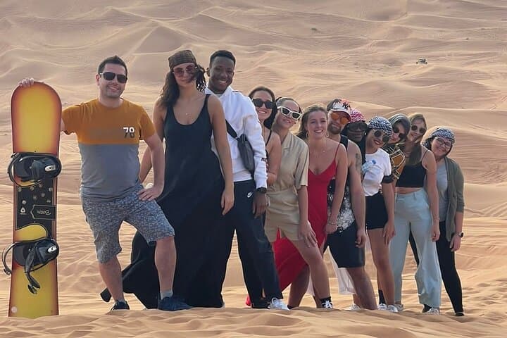 Dubai Red Dune Desert Safari: Dune Bashing, Camel Ride & BBQ Evening photo 5