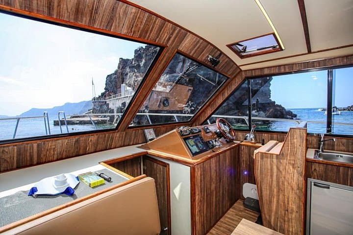 Private Santorini Fishing Cruise with BBQ & Snorkeling from Ammoudi photo 4