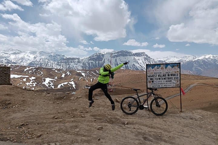 Downhill Mountain Biking from Komic to Kaza — High-Altitude Spiti Valley Ride photo 2