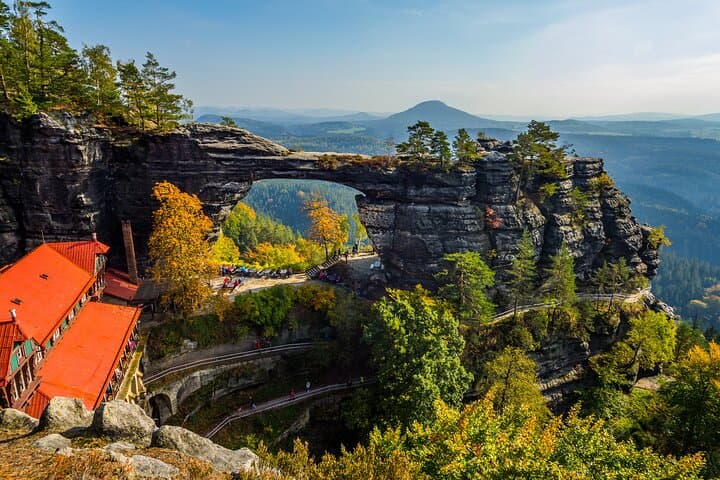 Bohemian Switzerland Day Trip: Pravčická Gate, Tisá Rocks & Bastei Bridge photo 4