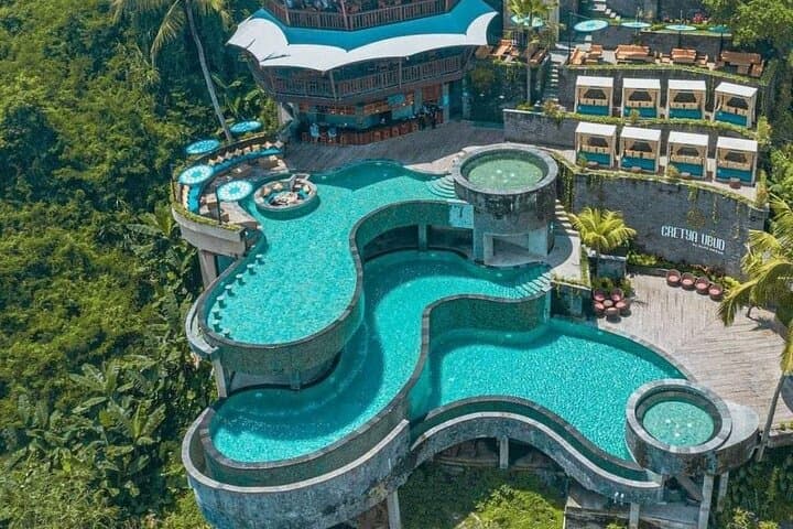Cretya Ubud Infinity Pool & ATV Ride to Gorilla Cave — Day Trip with Lunch
