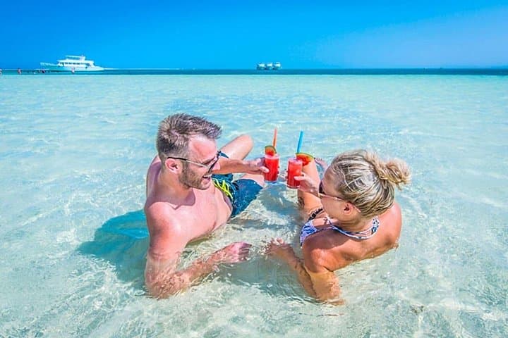 Full-Day Orange Bay Boat Trip from Hurghada — Snorkel, Island Time & Lunch photo 2