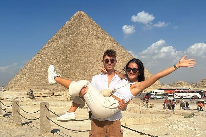 Half-Day Giza Pyramids Tour: Enter a Pyramid, See the Sphinx & Ride a Camel