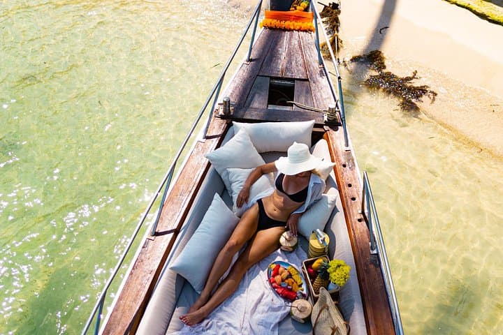 Private Pig Island and Koh Taen Luxury Longtail Tour from Koh Samui photo 4