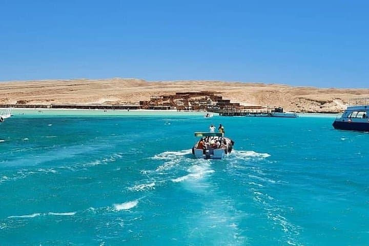 Full-Day Orange Bay Boat Trip from Hurghada — Snorkel, Island Time & Lunch photo 1