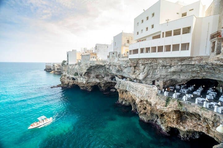 Polignano Boat Tour with Aperitif: Cliffs, Caves & Swim photo 5