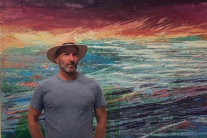 Meet Paul Seftel at Seftel Gallery: Cerrillos Mineral Paintings & Studio Visit photo 2