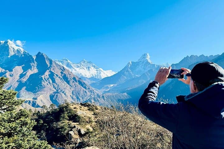 Helicopter to Everest Base Camp: Kala Patthar Flyover & Everest View Hotel Landing photo 5